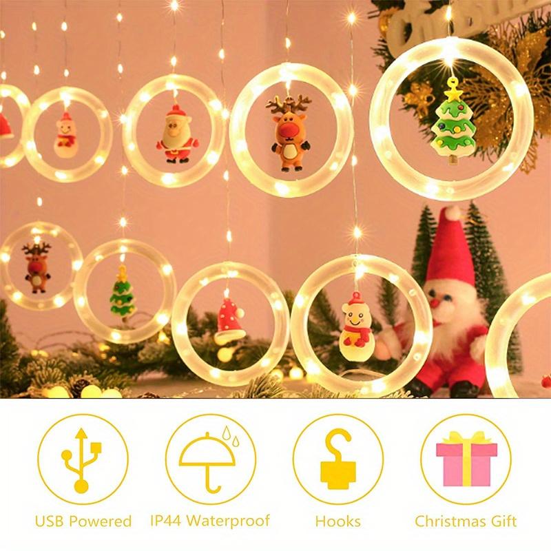 【FaddishDeal】Christmas string lights available outdoors and indoors. LED string lights hanging, including , deer, etc., for holiday party decoration Ornaments.excellent gifts for Christmas and new year,Must-buy on Black Friday 【FaddishDeal】Christmas string lights available outdoors and indoors. LED string lights hanging, including , deer, etc., for holiday party decoration Ornaments.excellent gifts for Christmas and new year,Must-buy on Black Friday