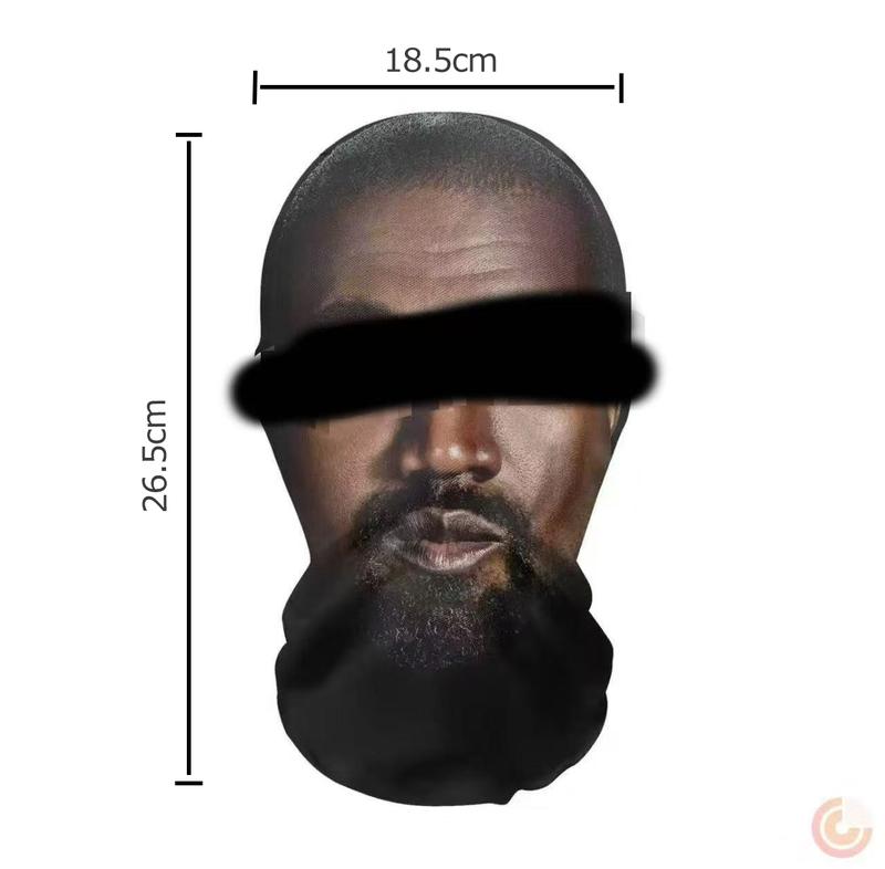 Drak Oil Funny Mask for Parties and Events Breathable Mesh Hood Safe Comfortable Acrylic Material Ideal for Extended Wear