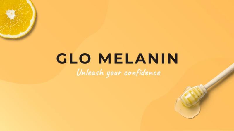 Glo Melanin Turmeric Brightening Scrub for Hyperpigmentation and Exfoliation, w/ Sea Salt & Vitamin E, 200ml