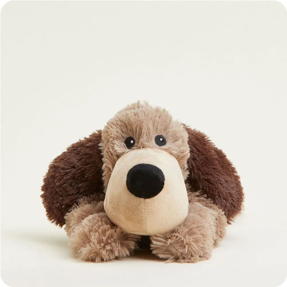 Brown Dog Warmies - Heatable, Chillable, Weighted Plush