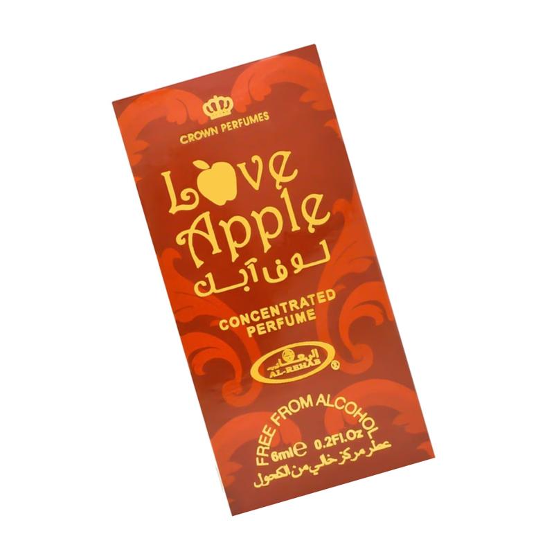 Al Rehab Love Apple for Women Concentrated Perfume Oil Rollerball, 6 Ml