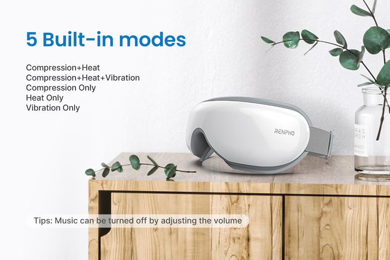 [Livestream Exclusive] RENPHO Eyeris 1 Eye Massager with Heat Self-Care Gifts, Valentines Day Choice for Her/Him