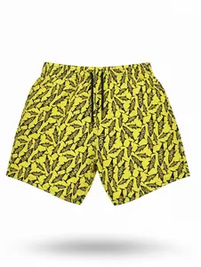 Men's Quick Dry Swim Trunks with Mesh Lining | Adjustable Drawstring Beach Shorts | Lightweight Breathable Summer Swimwear