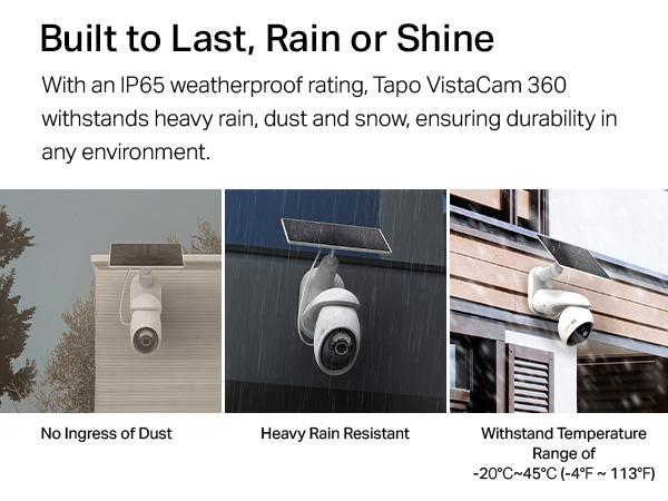 TP-Link & Tapo C660 Kit(2-Pack) 4K Ultra HD Outdoor Pan/Tilt Security Camera with Solar Panel,VistaCam 360° Pan, 24/7 Time-Lapse Capture, Free Person/Vehicle Detection, SD/Cloud Storage, Works with Alexa & Google Home Connection Digital Monitoring Mount