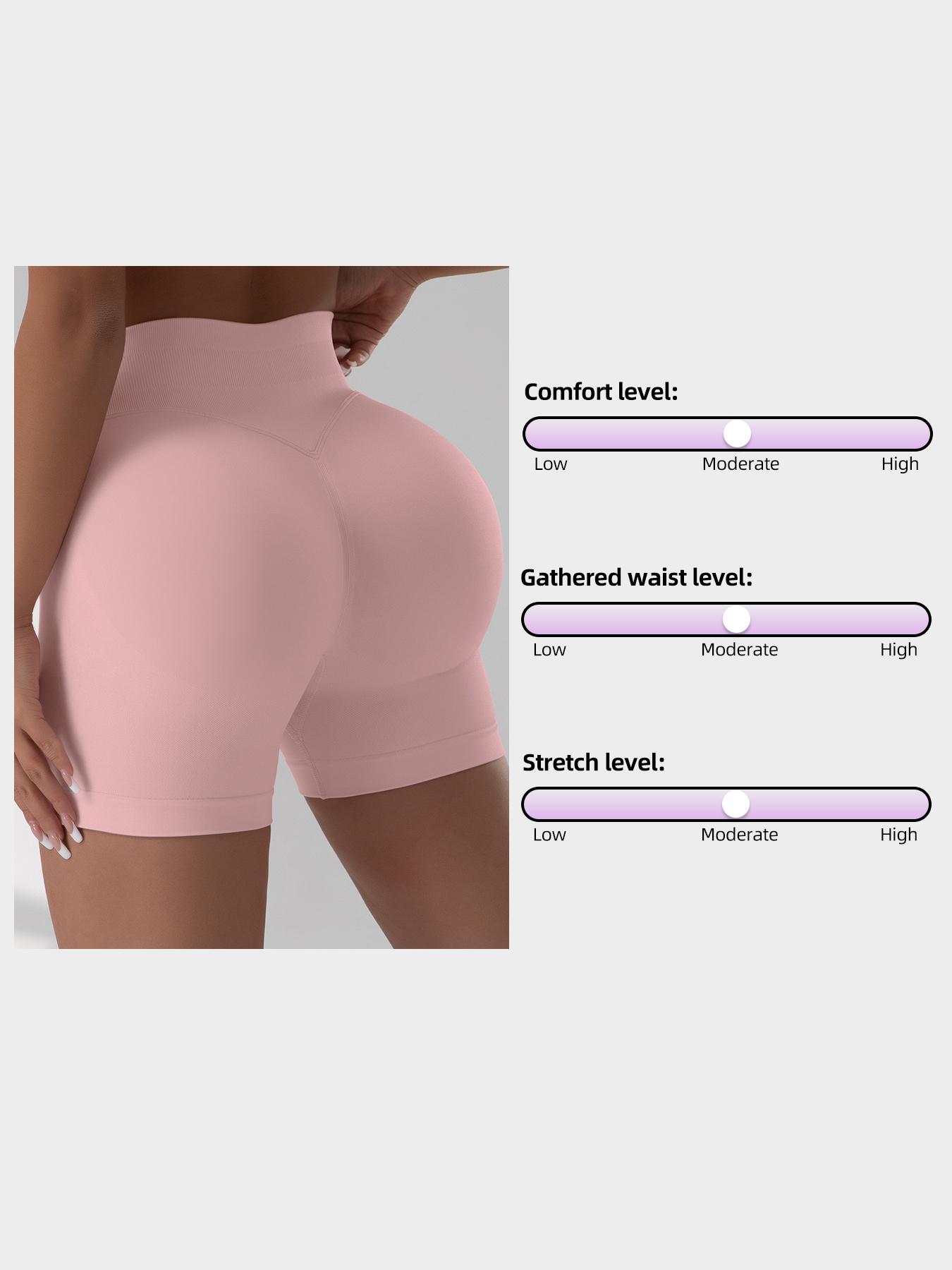 CHRLEISURE 3/6PCS High Waisted Biker Shorts for Women- Fitness Athletic Workout Running Yoga Gym Shorts