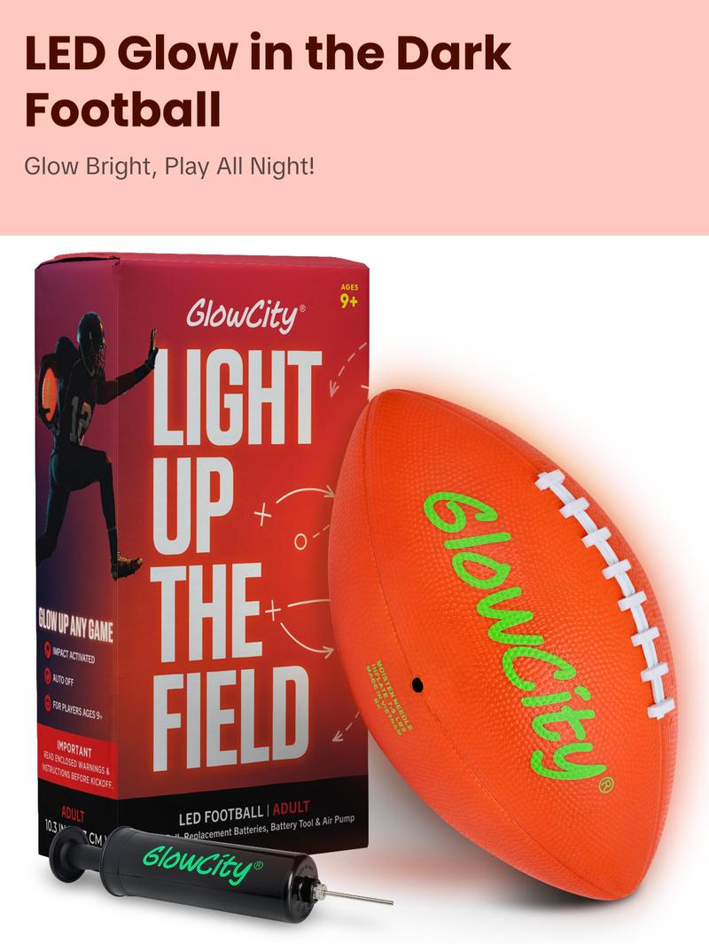Glow in the Dark Light Up LED Football