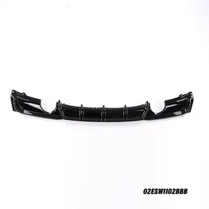 Lower Rear Bumper Diffuser Lip, Fit For BMW F30 3 Series M Sport Sedan (2012-2018)
