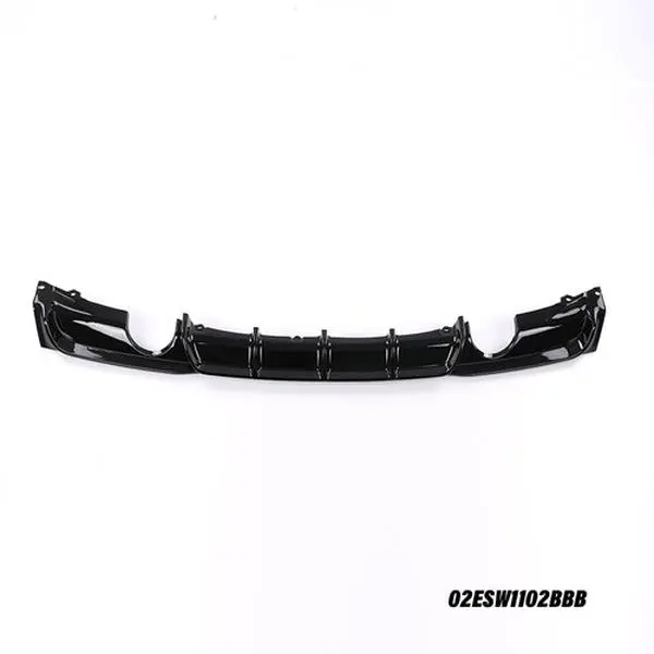 MOTOR GPLUS Lower Rear Bumper Diffuser Lip - Automotive Car Exterior Accessory, Auto Parts Accessory for BMW F30 3 Series M Sport Sedan (2012-2018), Car Accessories