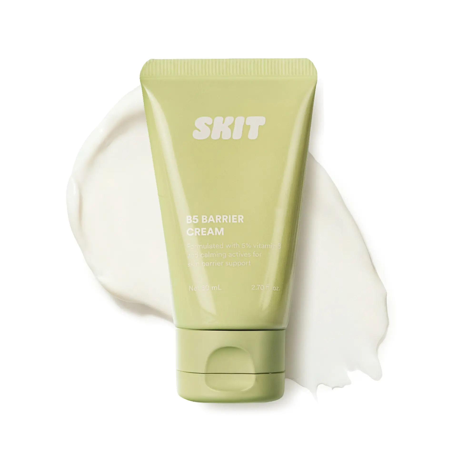 [skit official] B5 Barrier Cream | Panthenol B5 + Glutathione | Soothing Moisture Barrier Cream for Weakened & Sensitive Skin | Non-Greasy Daily Cream