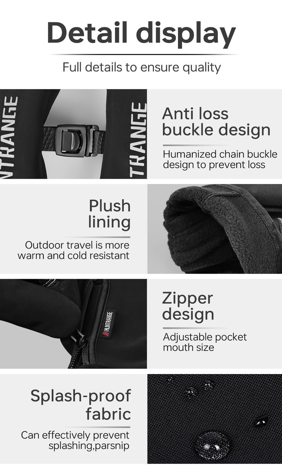 USB Heated Gloves Winter Waterproof Touch Screen Ski Gloves Rechargeable Heated Snowboard Motorcycle Bicycle Warm Gloves