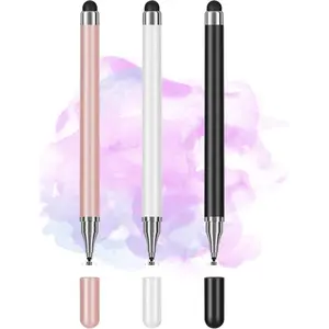 3 Pack Tablets Stylus Pen for All Touchscreen with Precision Disc Tip,2-in-1 Universal Stylus Compatible with Android, iOS, and Phone– Perfect for Writing, Drawing, and Note-Taking,summerwins