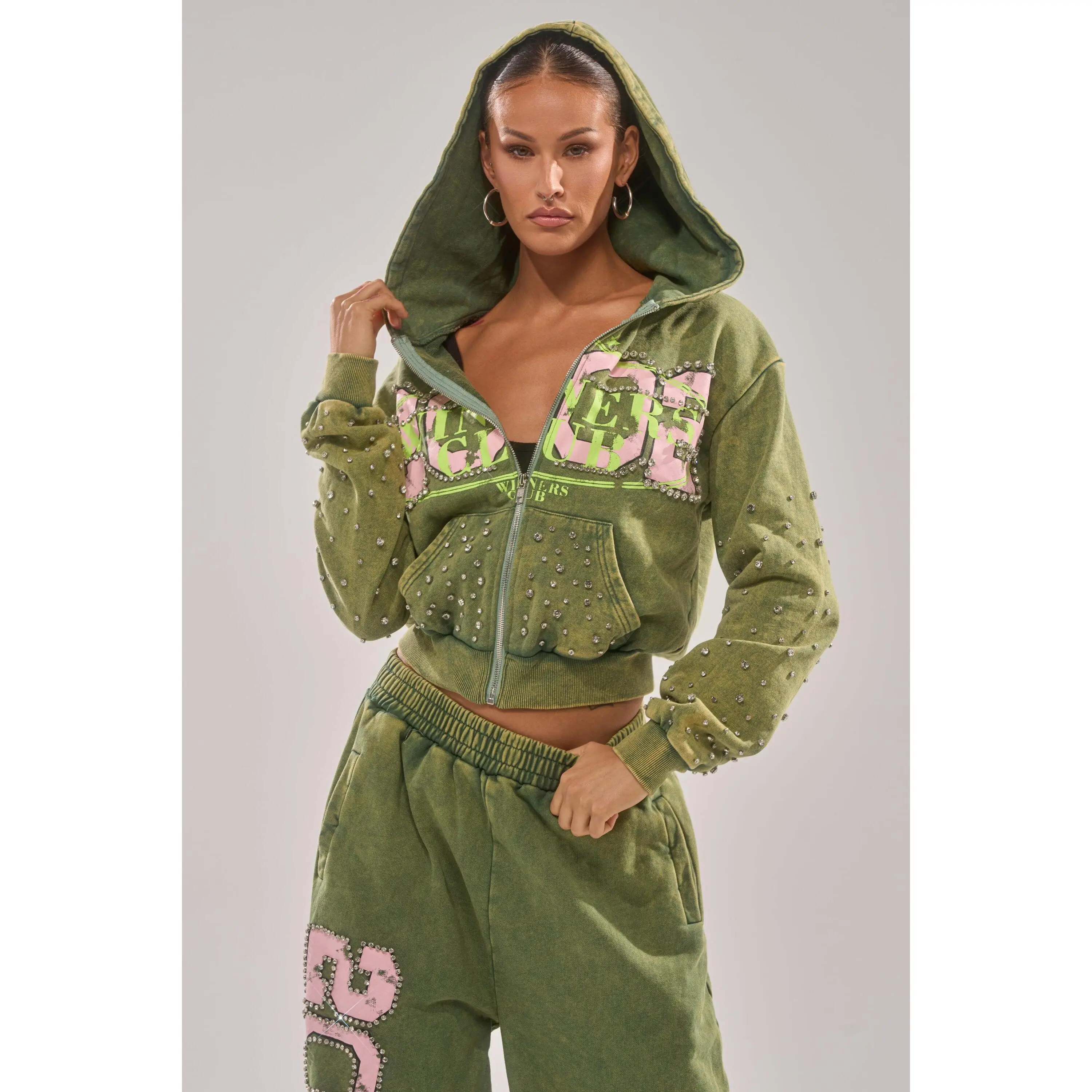 WINNERS CLUB ZIP UP SWEATSHIRT WINNERS CLUB ZIP UP SWEATSHIRT