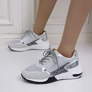 2026 Lace Up Round Plat Snkrs Women's Daily Chunky Walkers lifestyle everyday fitness seasonal durable trendy trail responsive jogging multi sport Comfy street style activewear Trendy Daily Shoes Daily Essential Footwear