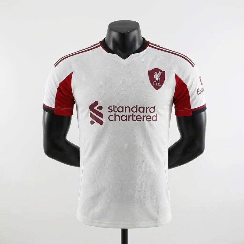 Liverpool FC 2025/26 Away Player Version Soccer Jersey Match Fit Performance Shirt