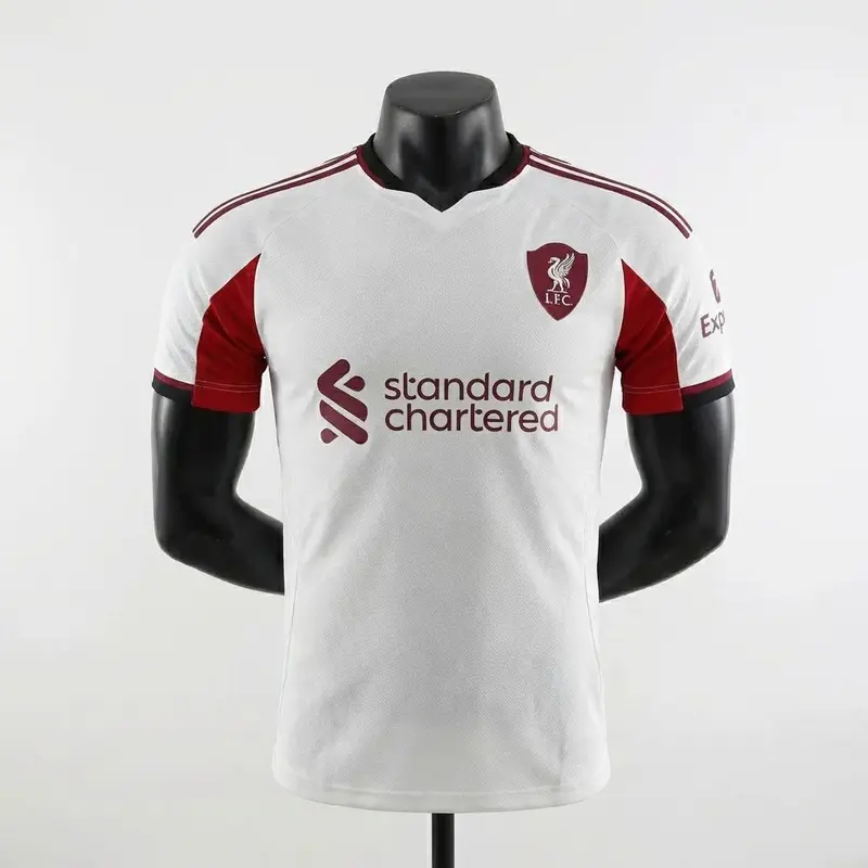 Liverpool FC 2025/26 Away Player Version Soccer Jersey Match Fit Performance Shirt