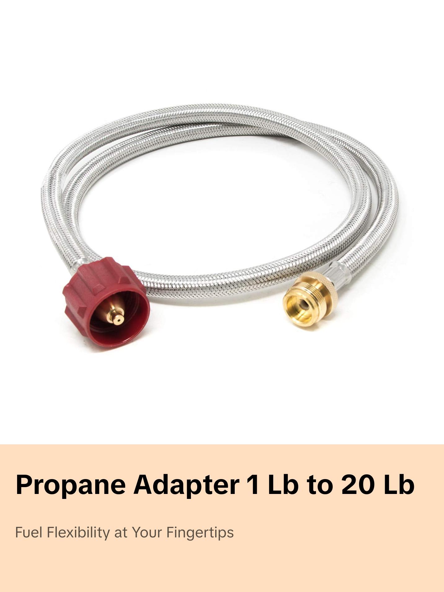 PROPANE ADAPTER 1 LB -20 LB CONVERTER