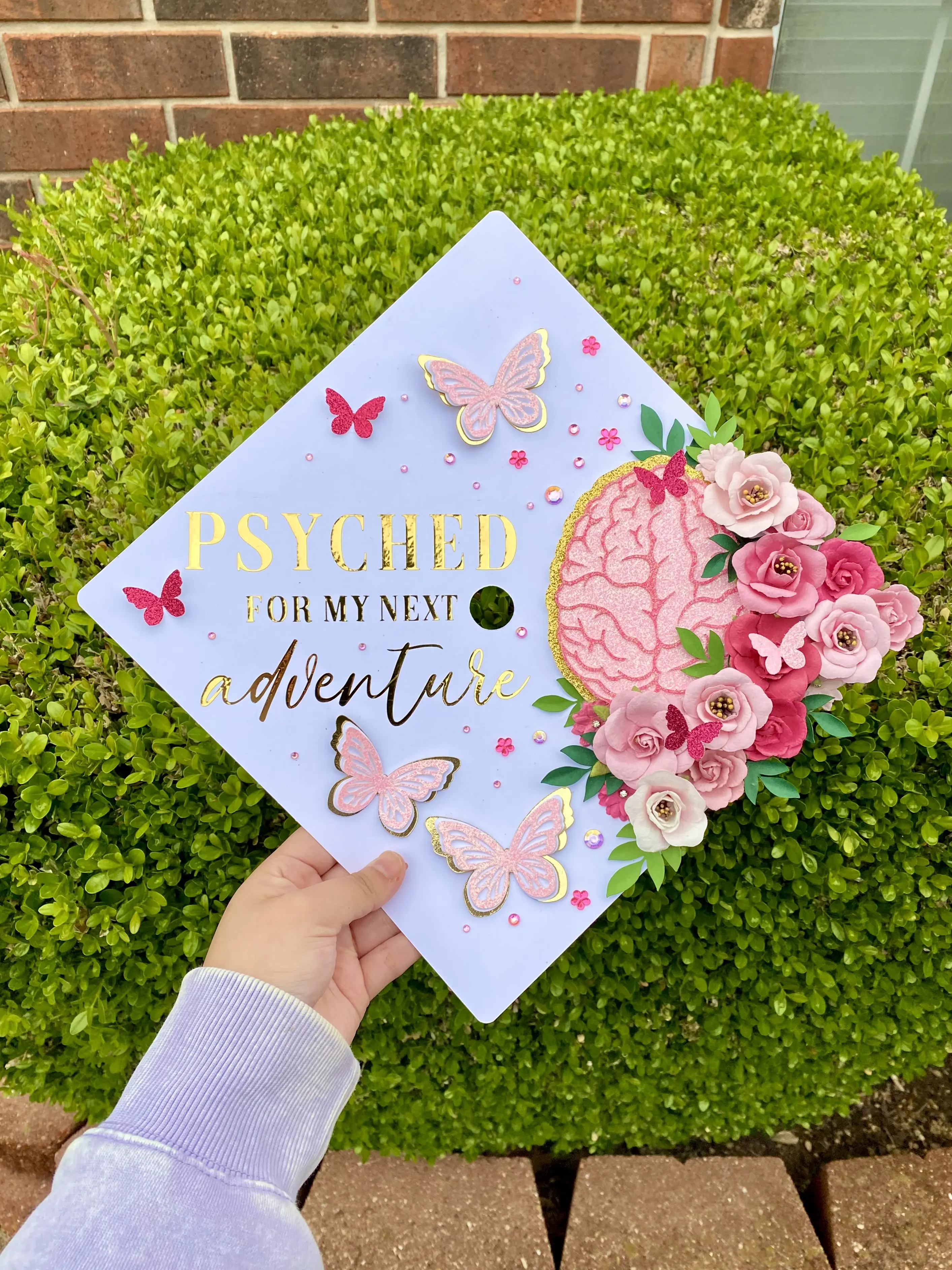Psychology Grad Cap Topper
