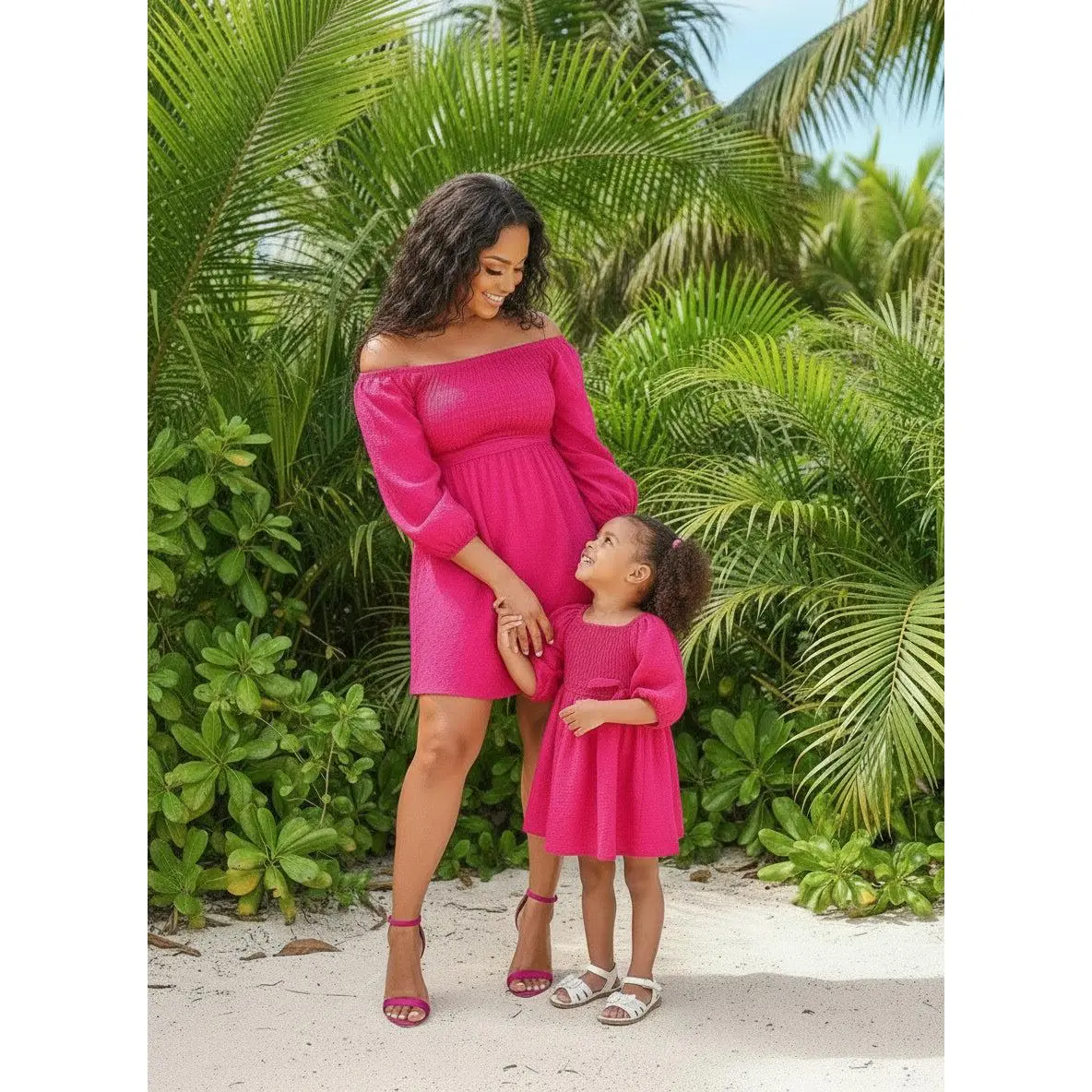 Fuschia Mommy and Me Matching Dresses - TikTok Shop Fuschia Mommy and Me Matching Dresses - TikTok Shop