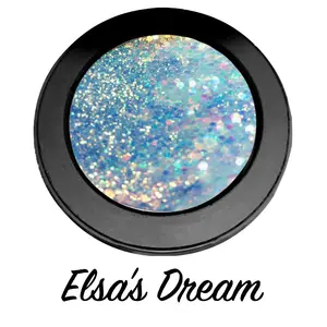 *ELSA's DREAM !* Single Pressed Glitter Palette