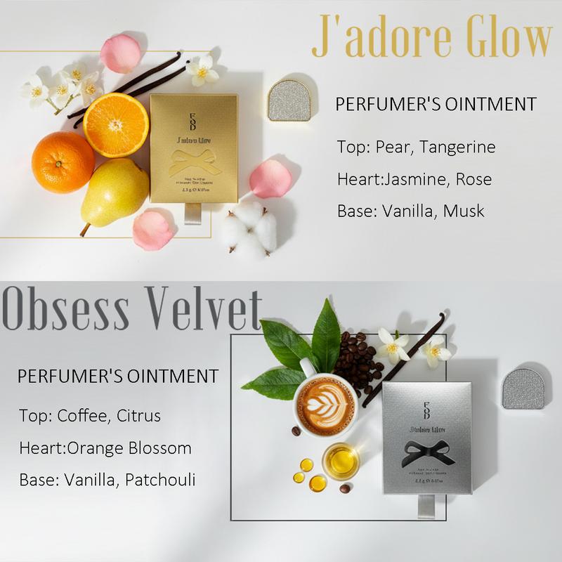 FQD Solid Perfume Balm for Women & Men – Fruity Floral & Citrus Woody Dual Scent Set | Compact, Skin-Safe Perfume Stick | Vegan & Travel-Friendly – Ideal for Sensitive Skin & Daily Wear