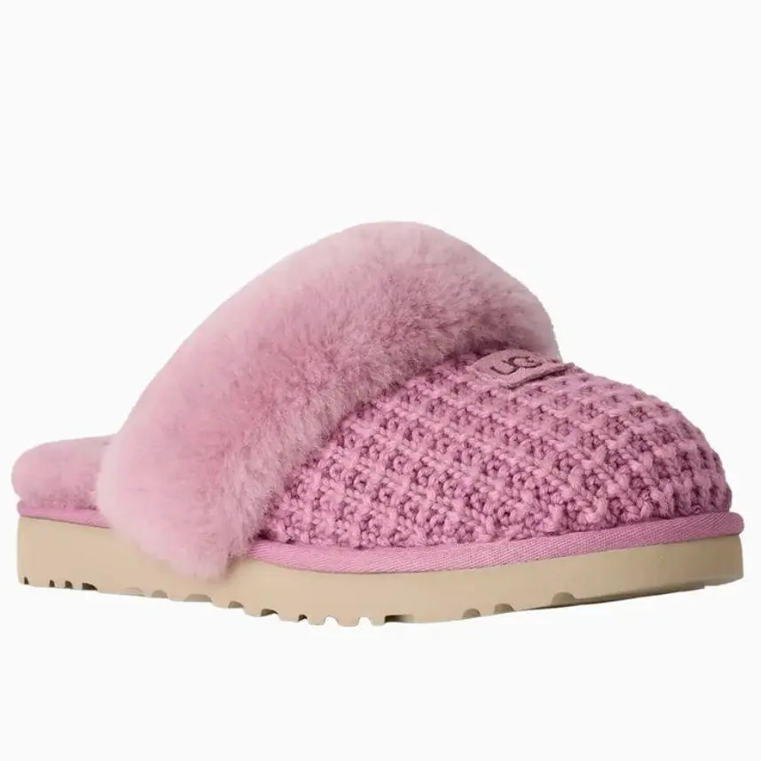 UGG Cozy Knit Slipper Pink Dusty Orchid Women's