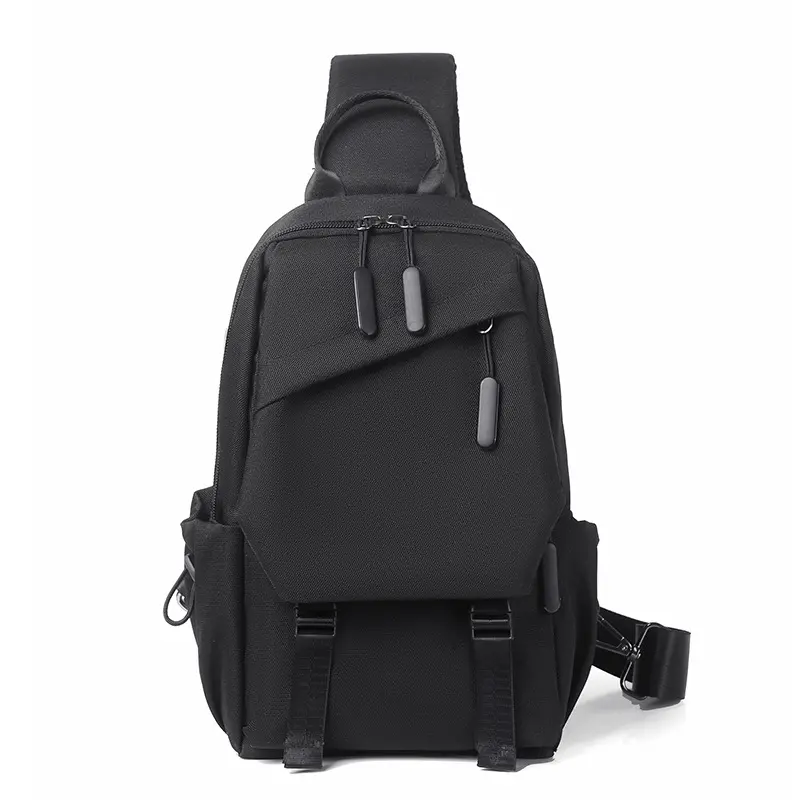 Minimalist Crossbody Bag for Men, Lightweight Casual Single Shoulder Sling with Top Handle for Daily Commute and Travel, Accessories