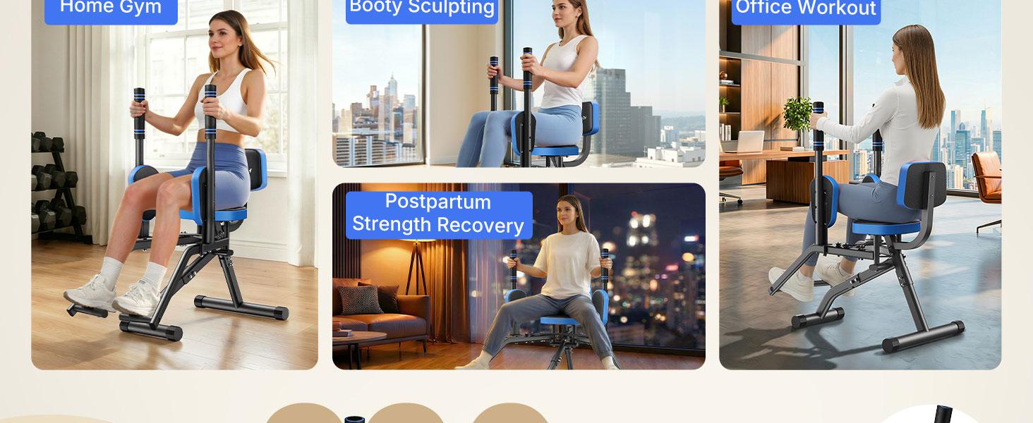 Merach Hip Abductor Machine for Home Gym, Upper Back Exerciser, Adjustable Glute Trainer, Thigh Workout Equipment for Hip Sculpting & Butt Lifting SpringStatements Merach Hip Abductor Machine for Home Gym, Upper Back Exerciser, Adjustable Glute Trainer, Thigh Workout Equipment for Hip Sculpting & Butt Lifting SpringStatements