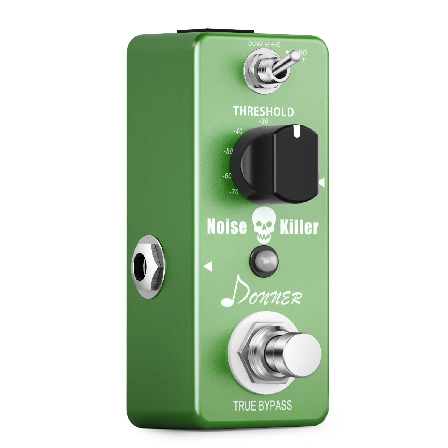 Donner Noise Gate Pedal, Noise Killer Guitar Pedal Noise Suppressor Effect 2 Modes for Electric Guitar and Bass True Bypass