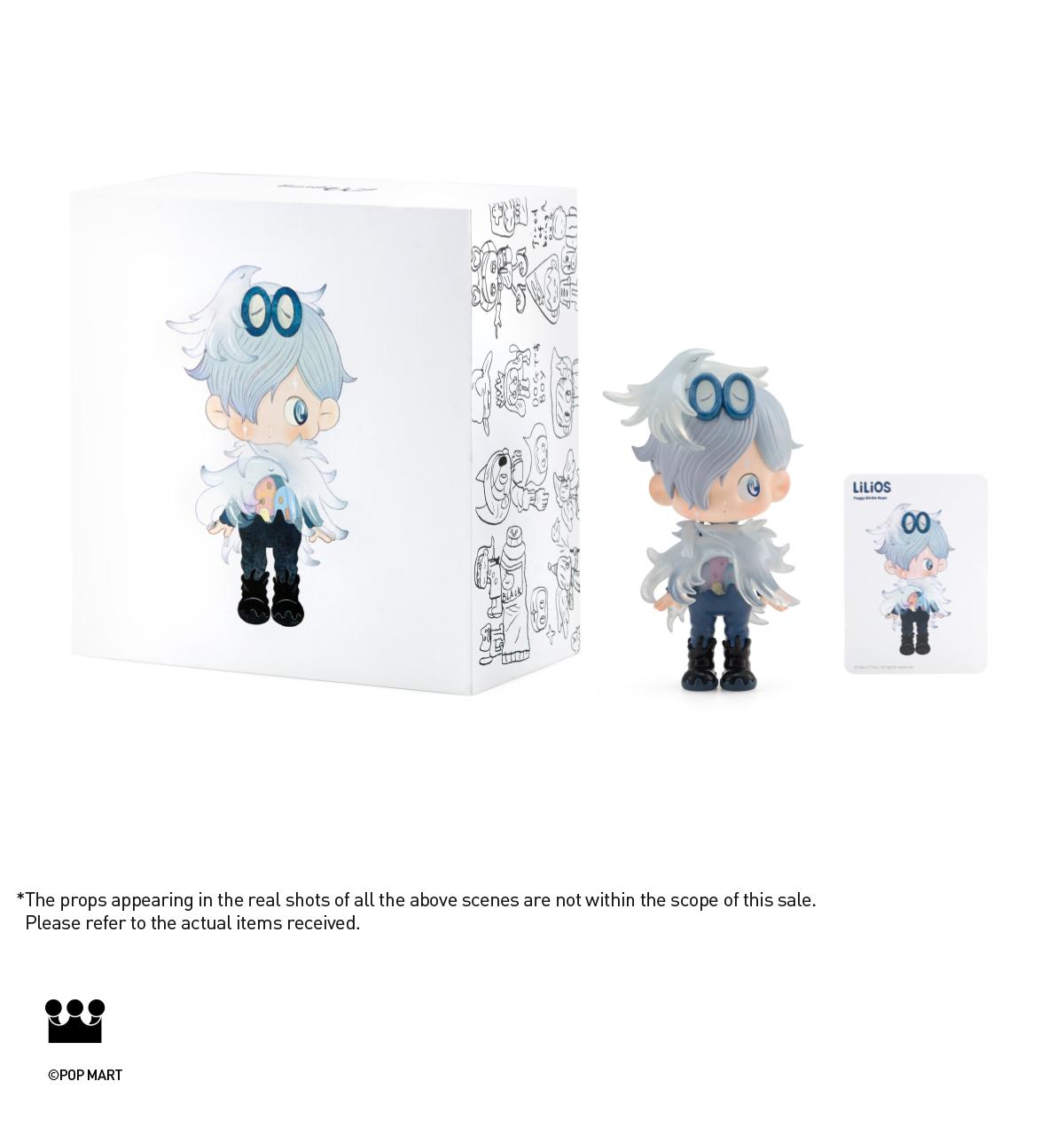 【Silent trick】LiLiOS - Foggy Birdie Rope｜Designer Toy