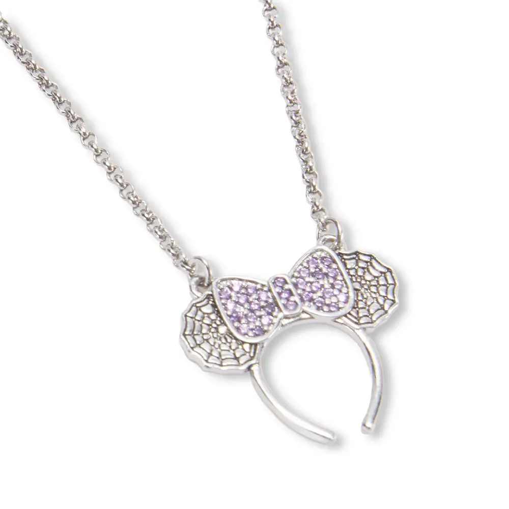 Disney Store Minnie Mouse Halloween Ear Headband Necklace