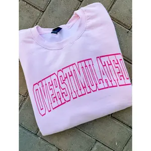 Overstimulated Graphic Pullover C.O.C