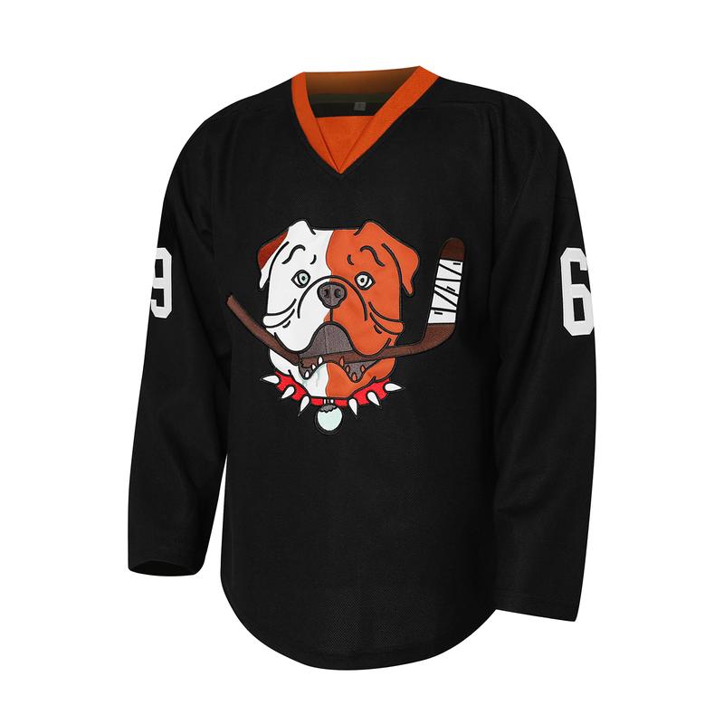 Men's #69 Hockey Jersey with Embellished Name & Number - Loose Fit Stitched Hockey Logo & Player Number (S-3XL) | All-Season Apparel for Ice Hockey Training & Games | Male Athlete Uniforms,Christmas gifts UglySweater