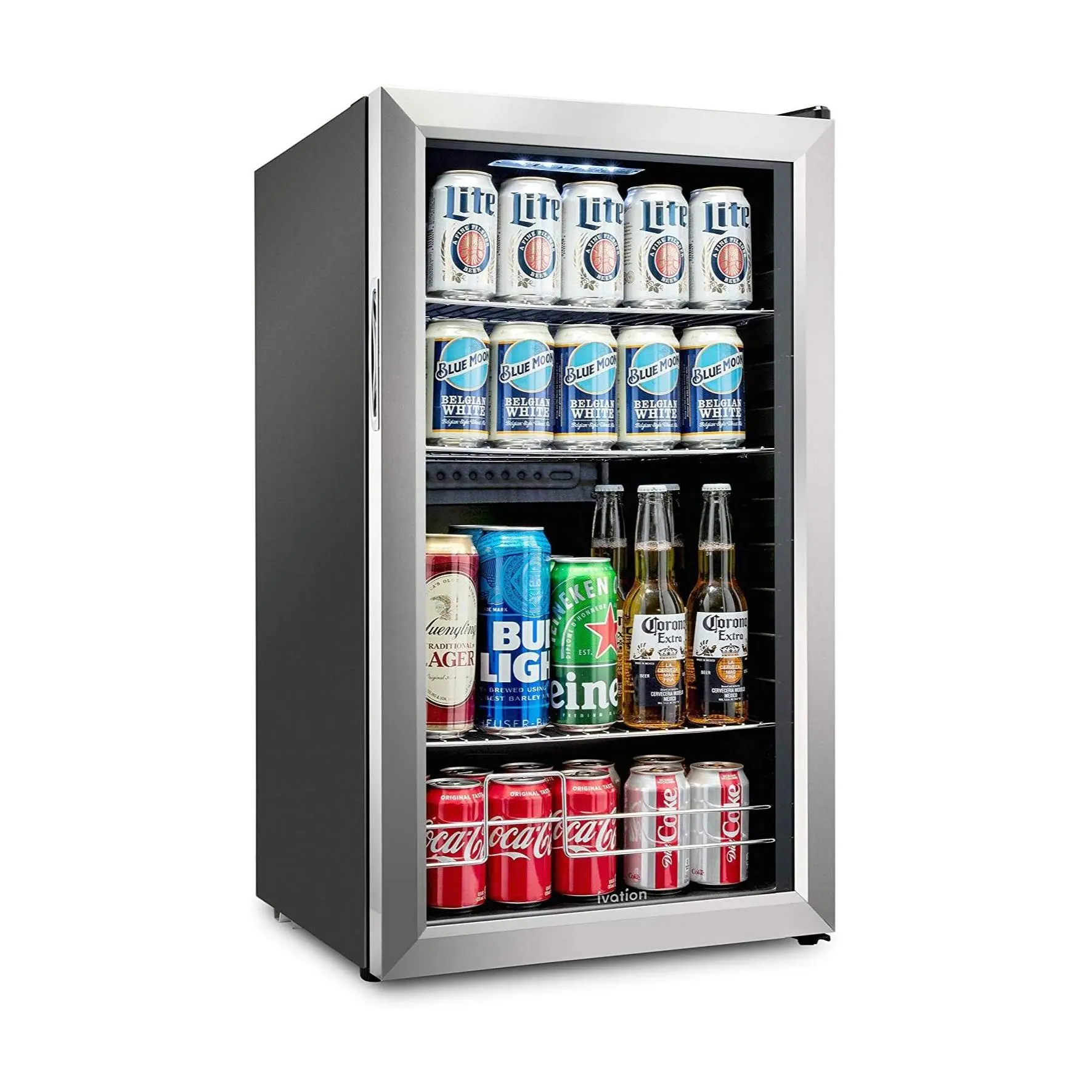 Ivation 126-Can Beverage Refrigerator