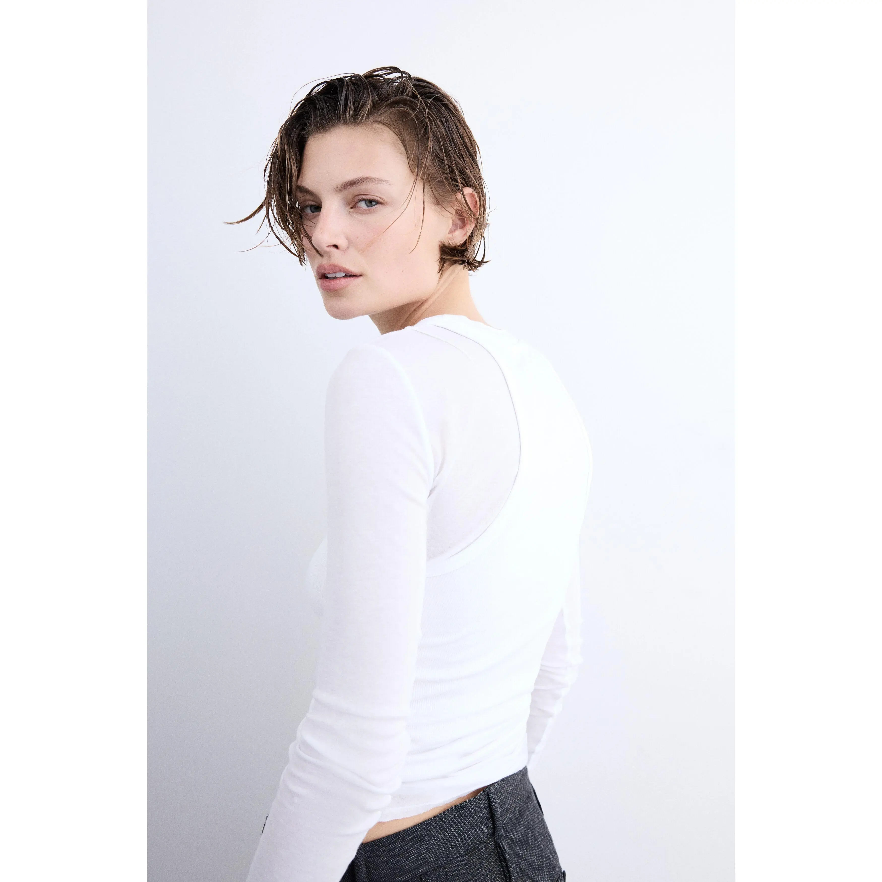 H&M Pima cotton top