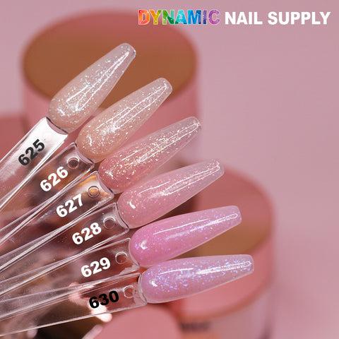 Dynamic Nail Supply Acrylic Powder - Glittery Pink Shades Cover Colors Collection (Sparkling) Dynamic Nail Supply Acrylic Powder - Glittery Pink Shades Cover Colors Collection (Sparkling)