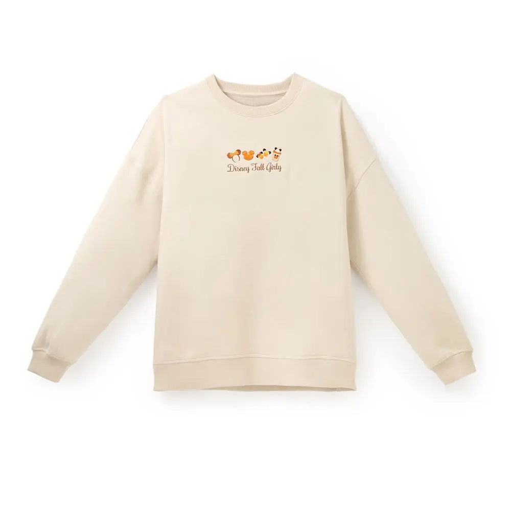 Disney Store Halloween ''Disney Fall Girly'' Pullover Sweatshirt for Women