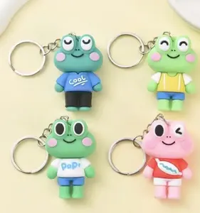 Cute Cartoon Bear Keychain Blind Box – Colorful Mini Figure Keyring for Bag & Backpack, Perfect Gift + Free Surprise Gift