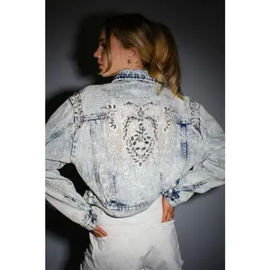 Luxe Pearl Denim Jacket (Reg.)
