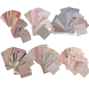 [Decorative Scrapbooking Paper for Art] 360 Sheets Vintage Scrapbook Paper, Journaling Supplies, Aesthetic Decorative Stationery Scrapbooking Paper for Writing & Drawing, Travel Journal Art Craft Diary Embellishment Supplies, Craft Paper