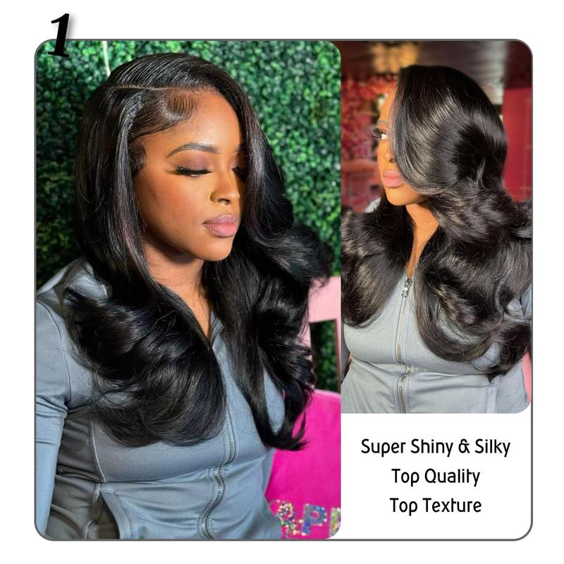 [Wequeen] Budget Friendly 10A Grade 12"-30" Brazilian Virgin 100% Human Hair Body Wave Burmese Curly Straight Deep Wavy Quick Weave Sew in/Glue in Viral Hair Bundles Valentine Gifts