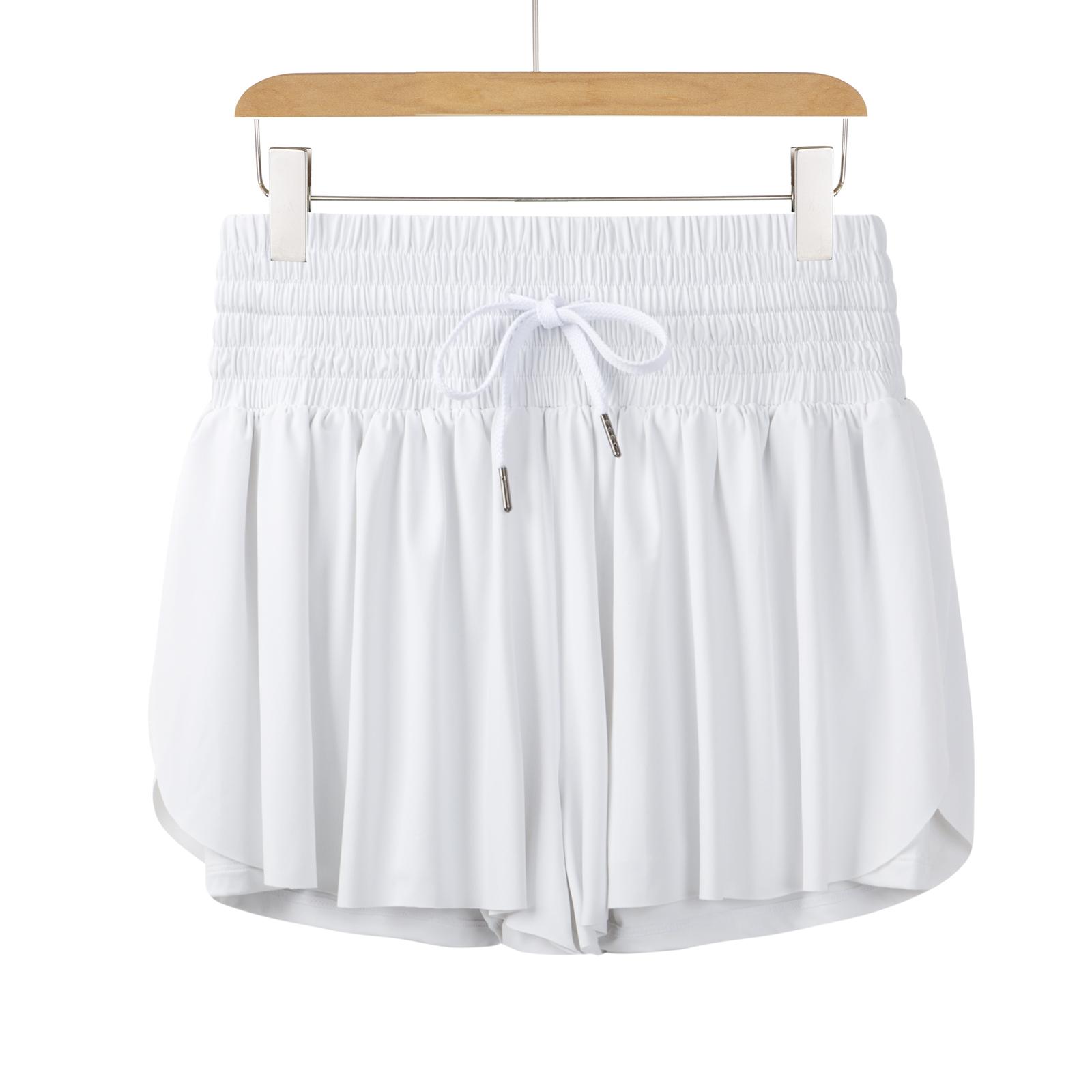 2-in-1 High Waisted Skorts for Women with Pockets - Flowy Athletic Shorts for Golf & Tennis, Yoga Running Shorts, Spandex Elastic Waist with Drawstring, Cute Summer Lounge Outfit 2-in-1 High Waisted Skorts for Women with Pockets - Flowy Athletic Shorts for Golf & Tennis, Yoga Running Shorts, Spandex Elastic Waist with Drawstring, Cute Summer Lounge Outfit