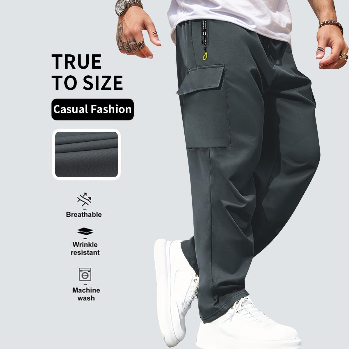 4PCS Men's Cargo Pants with Zippered Pockets - TikTok Shop Trending, Casual Daily Essential, Stylish & Functional, Perfect for Men's Everyday Outfits camouflage casual work pant 4PCS Men's Cargo Pants with Zippered Pockets - TikTok Shop Trending, Casual Daily Essential, Stylish & Functional, Perfect for Men's Everyday Outfits camouflage casual work pant
