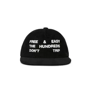 The Hundreds x Free And Easy Free & Easy Snapback Hat in Black