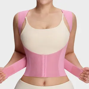 SHECURVE Adjustable Posture Corrector Shaping Vest for Women Tummy Control Back Support Straightener Upper Back Relief Daily Wear Comfort