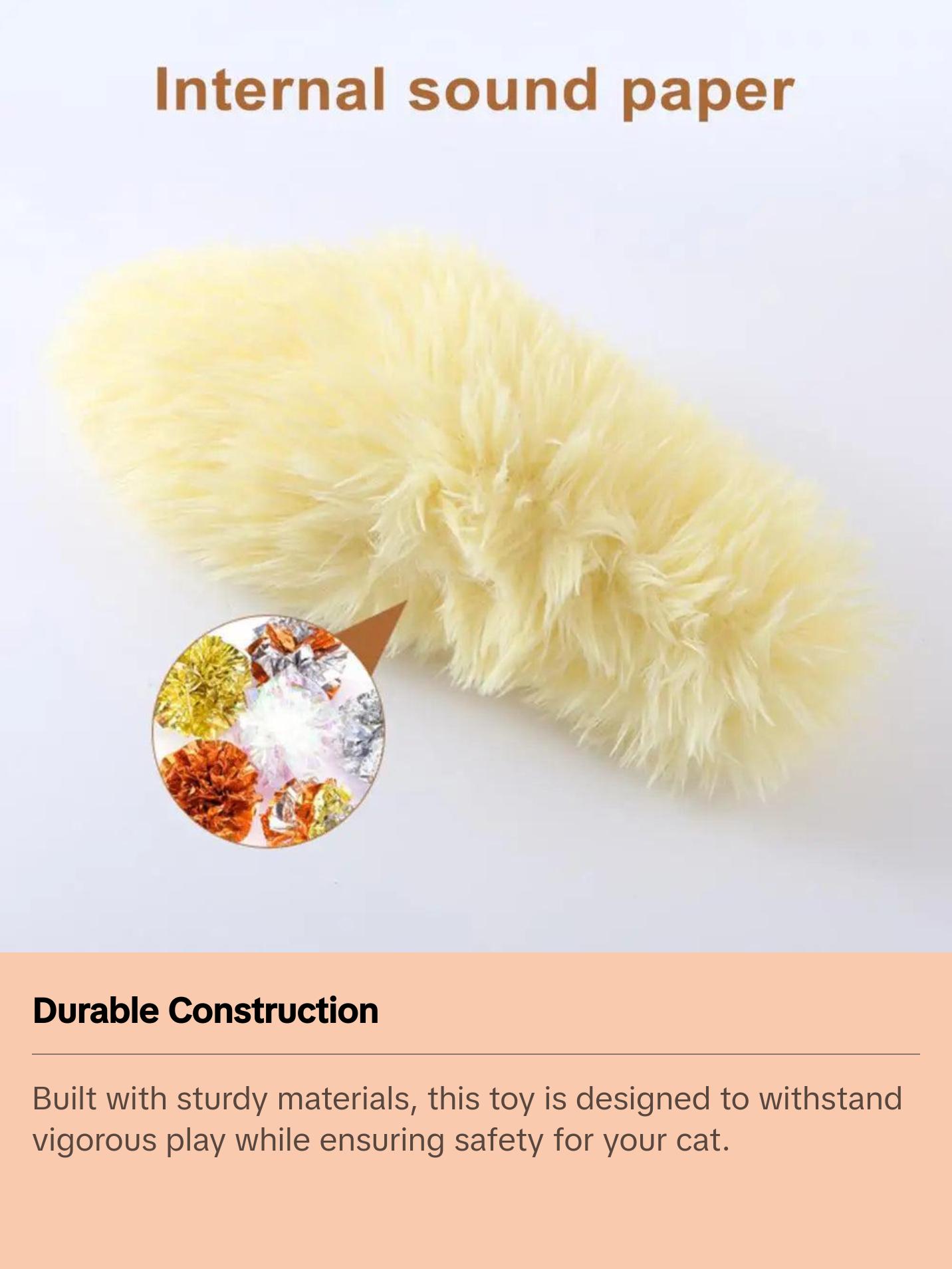 Cat Teaser Toy for Playtime Relief Mental Stimulation with Catnip Tease Stick.