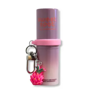 Sweet Spot Scent & Go Fragrance + Keychain + Charm Passion Fruit and Guava Scented and Flavored Fragrance Limited Time While Supplies Last FREE Key Chain and Charm