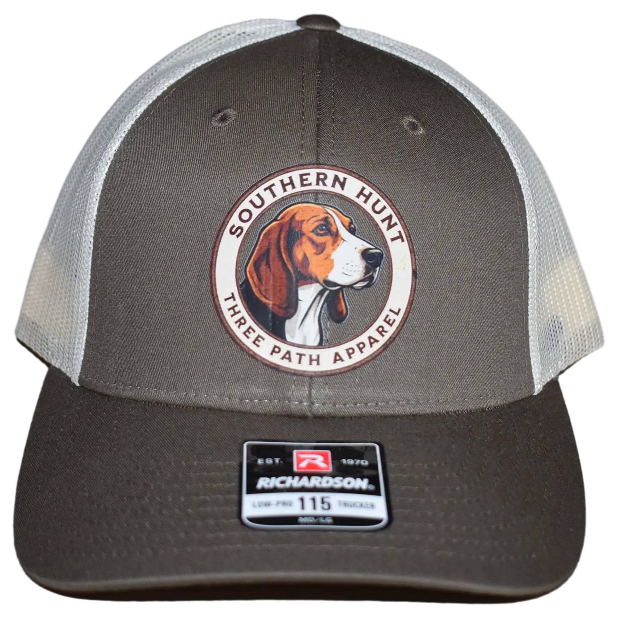 Richardson 115 Trucker Hat – Brown/Khaki | [Ain't No Hunt