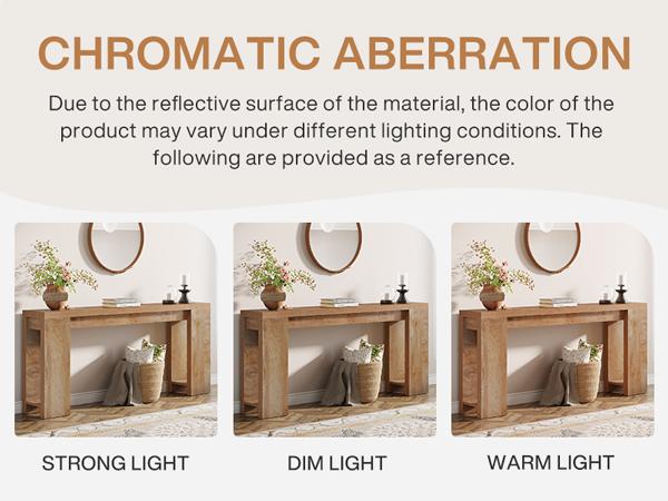 Tribesigns 70.9-Inch Long Rectangular Farmhouse Wood Console Table with Foot Pads, Storage Area & Easy Assembly for Entryway, Hallway & Living Room Furniture