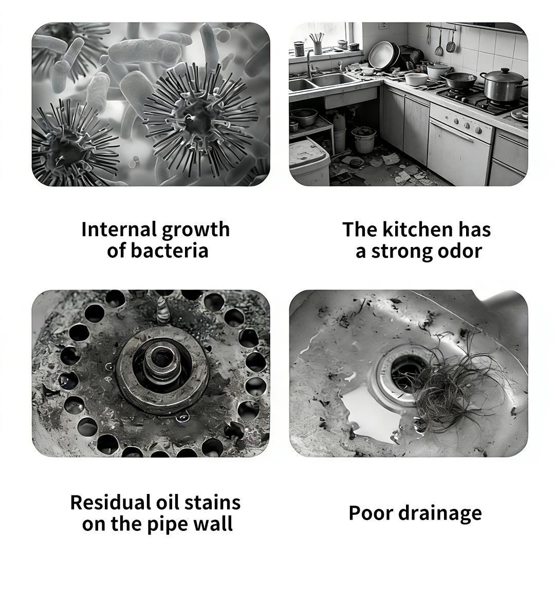 Sink & Garbage Disposal Cleaner Effervescent Tablets | Citrus Scent | Deep Clean & Deodorize | 12 /24Pack