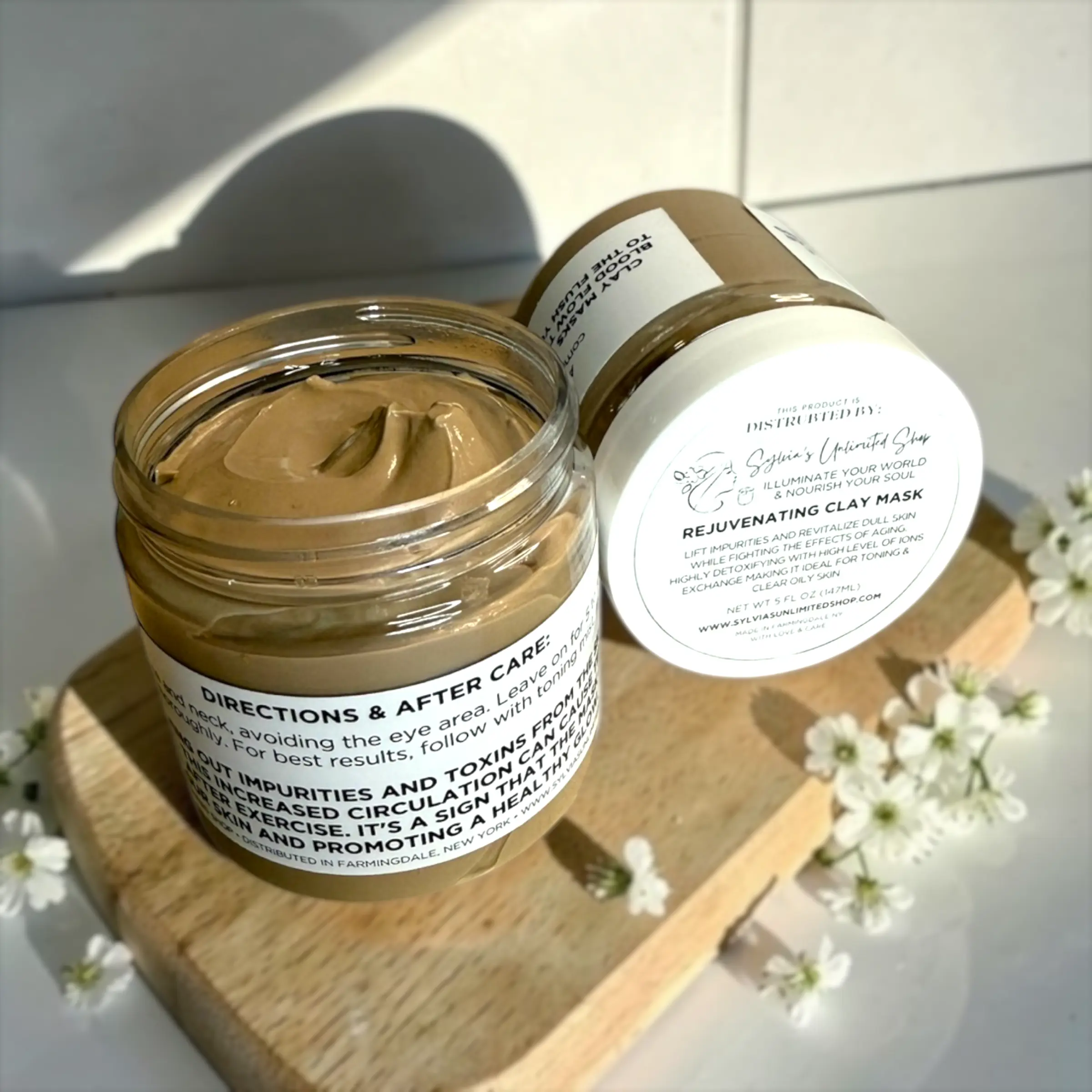 Rejuvenating Clay Mask - All Natural No Chemicals